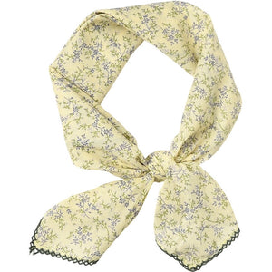 Scarf T&S Samira Cotton Scarf Scarf Yellow-purple