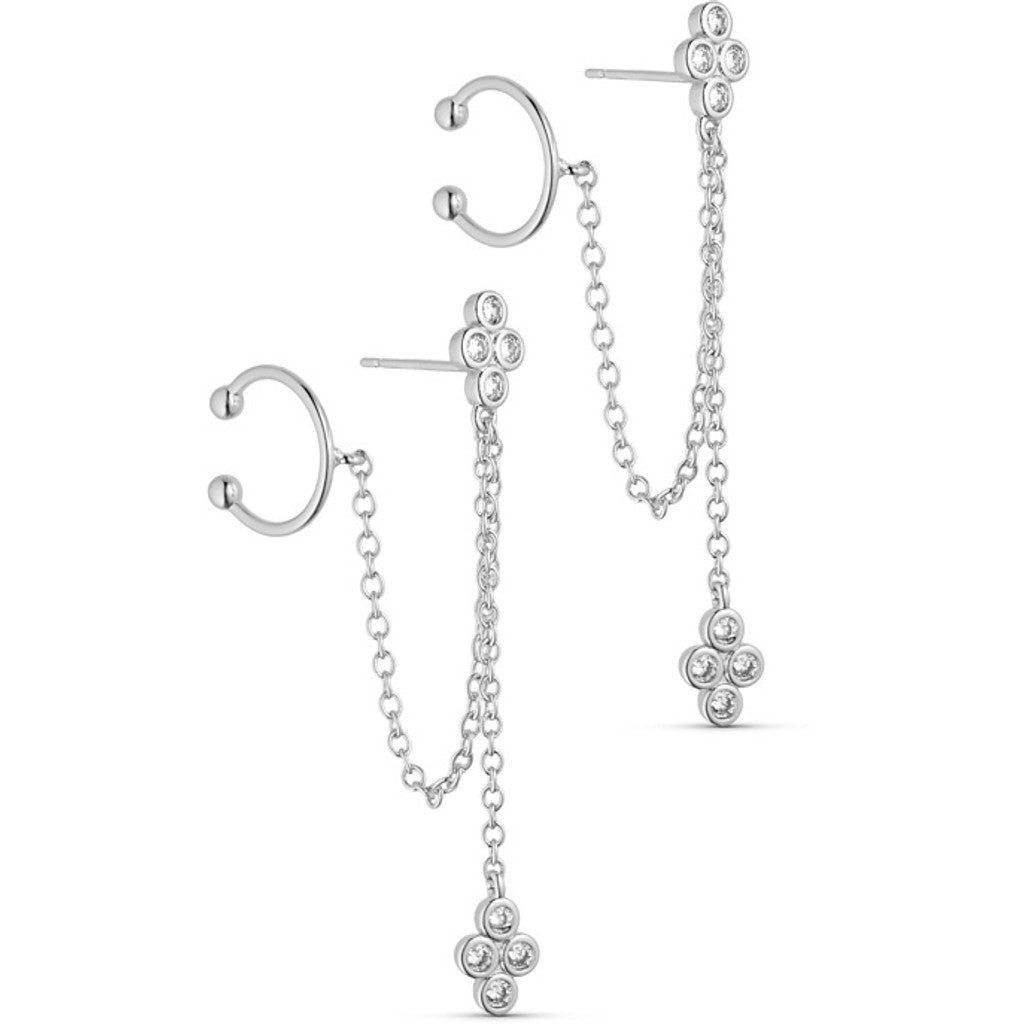 Jewelry T&S Sansa Earring/Cuff Earring Silver