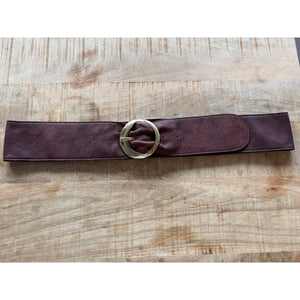 Access T&S Sharon Jeans Belt Belt Chokolate-13-gold