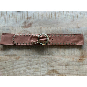 Access T&S Sharon Jeans Stud Belt Belt Cognac-gold