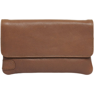 Access T&S Siff big purse Purse Coffee-silver