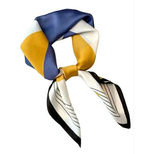 Scarf T&S Søs Scarf Scarf Blue/yellow