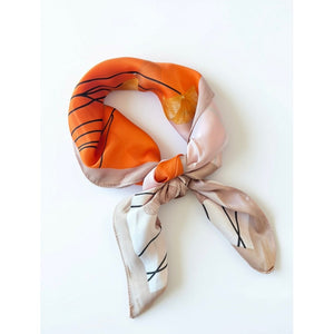 Scarf T&S Søs Scarf Scarf Ginkgo Orange