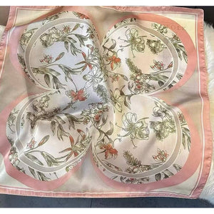 Scarf T&S Søs Scarf Scarf Multi flower rose