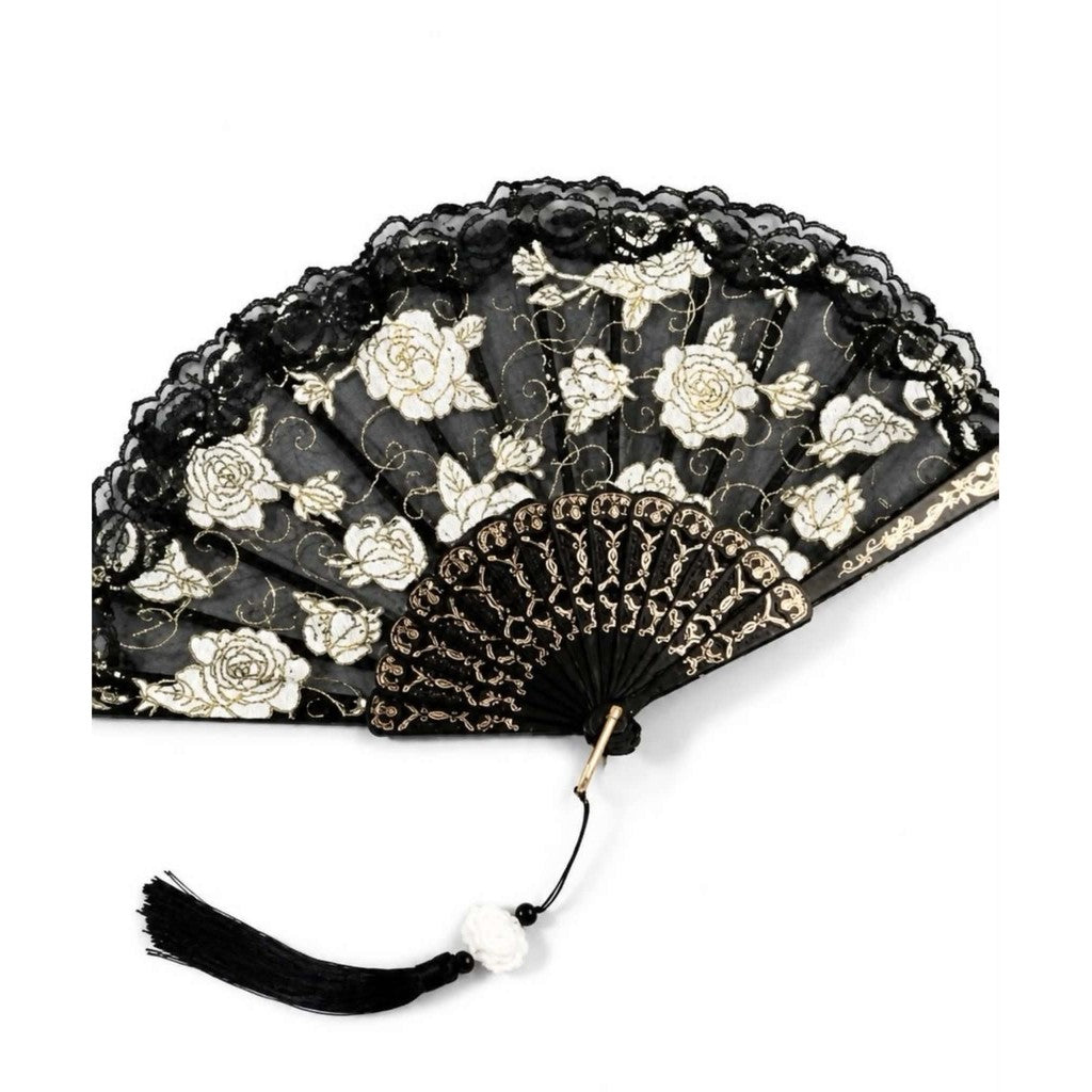 Jewelry T&S Sofi Handfan Hand Fan Flower
