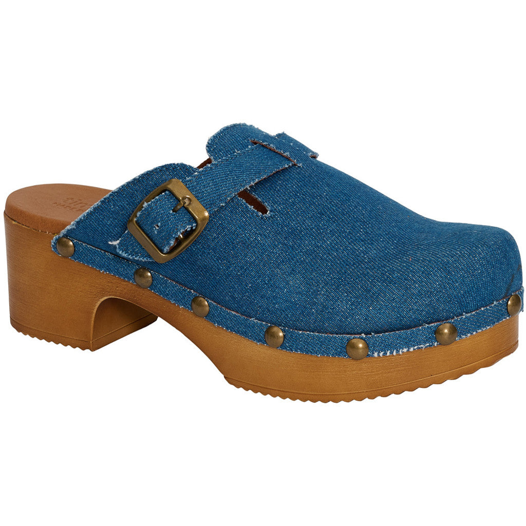 Footwear T&S Sonia Jeans Clogs Jeans Lavado