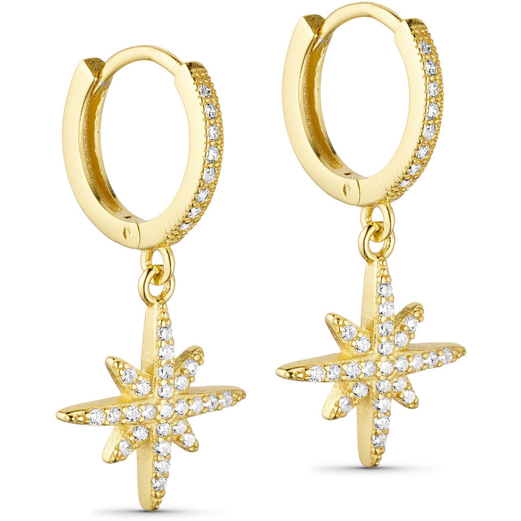 Jewelry T&S Star dust Earring Earring Gold