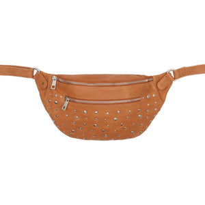 Access T&S Starlet Stud Bumbag Bumbag Cognac-silver