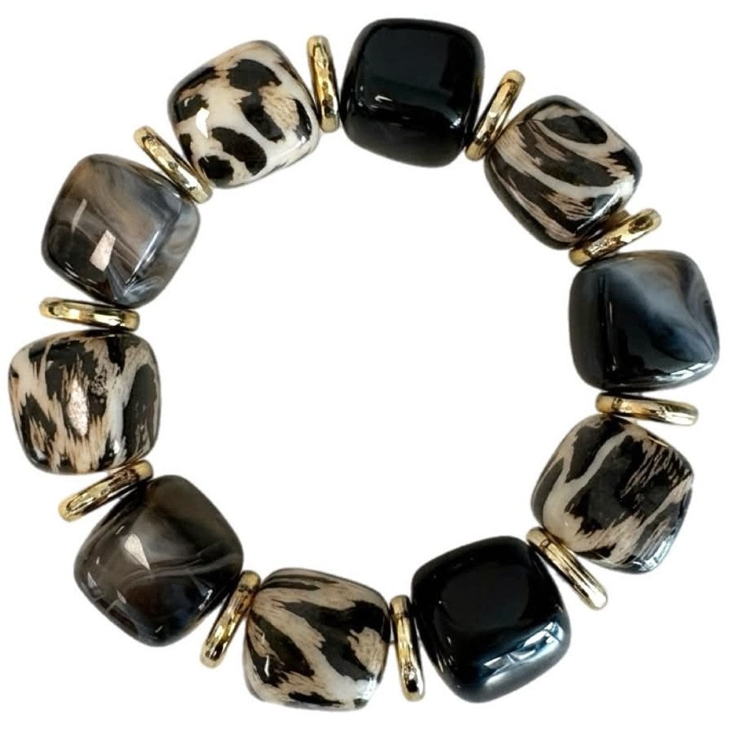 Jewelry T&S Suzy Bracelet Bracelet Black Grey