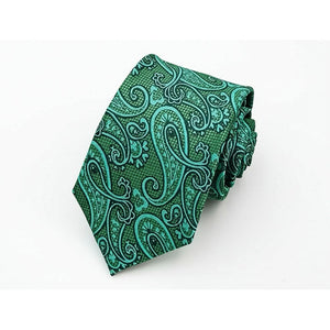 Jewelry T&S Tie Tie Paisley Aqua