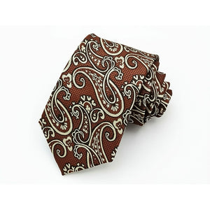 Jewelry T&S Tie Tie Paisley Cognac
