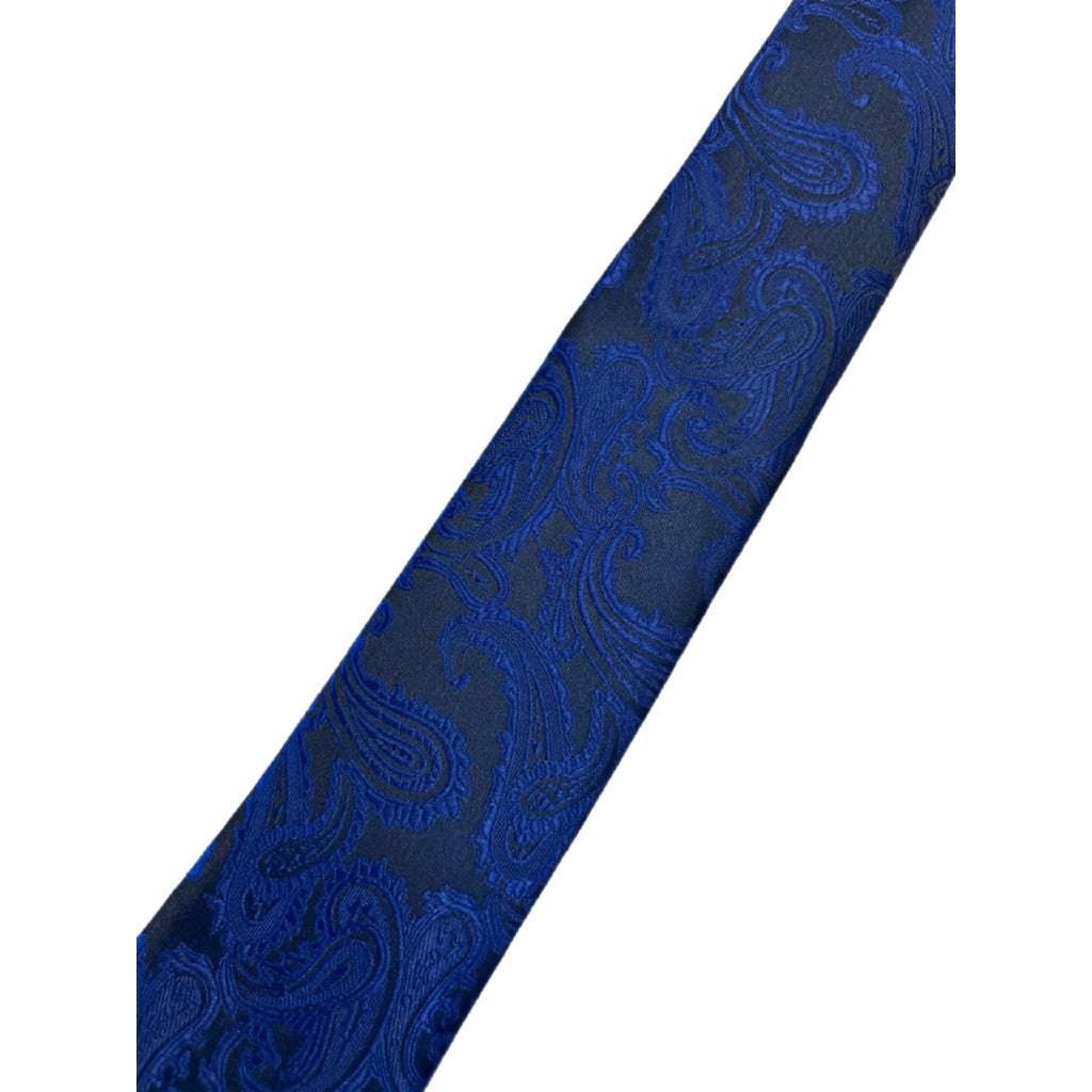 Jewelry T&S Tie Tie Paisley blue/black