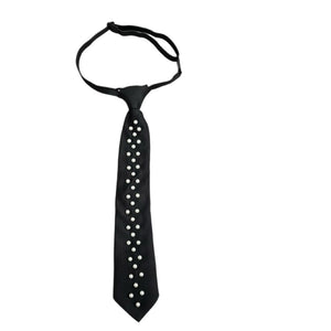 Jewelry T&S Tie Black w. decoration Tie Black 1