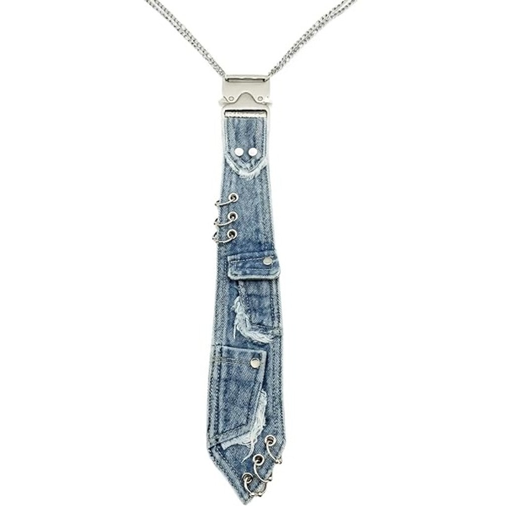 Jewelry T&S Tie Denim Cool Tie Light blue