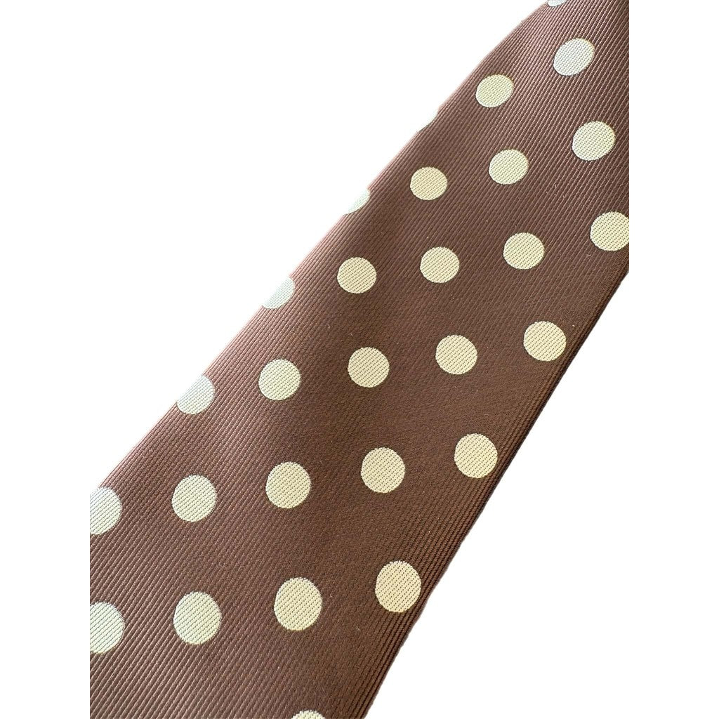 Jewelry T&S Tie Dot Tie Brown
