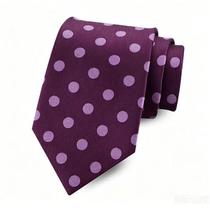 Jewelry T&S Tie Dot Tie Purple