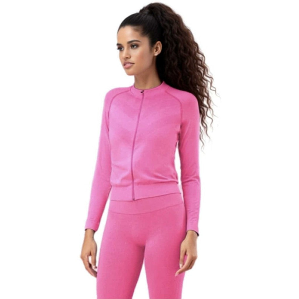 Microfiber T&S Tonic zip-up Sweatshirt Sweatshirt Pink