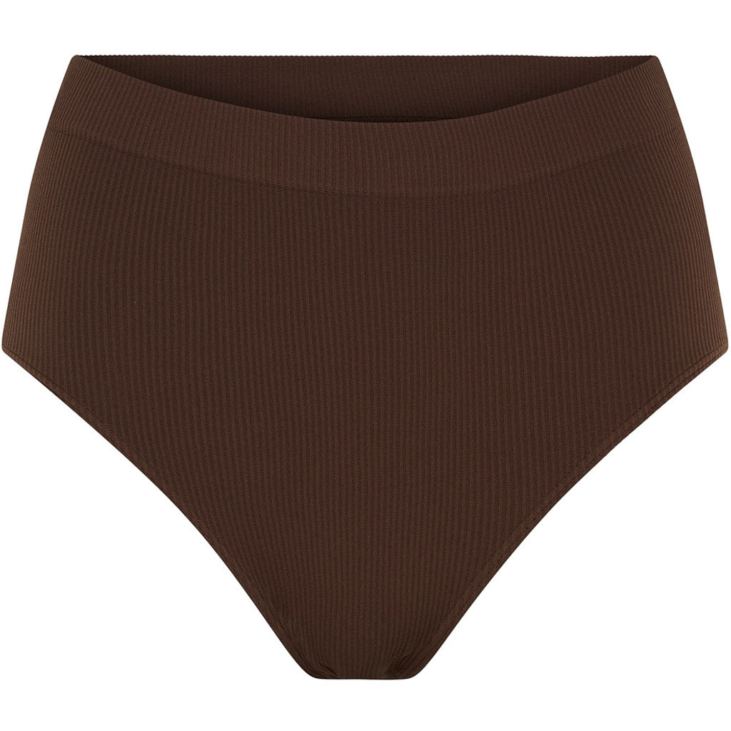 Microfiber T&S Tulle rib midi Panties Panties Cioccolato