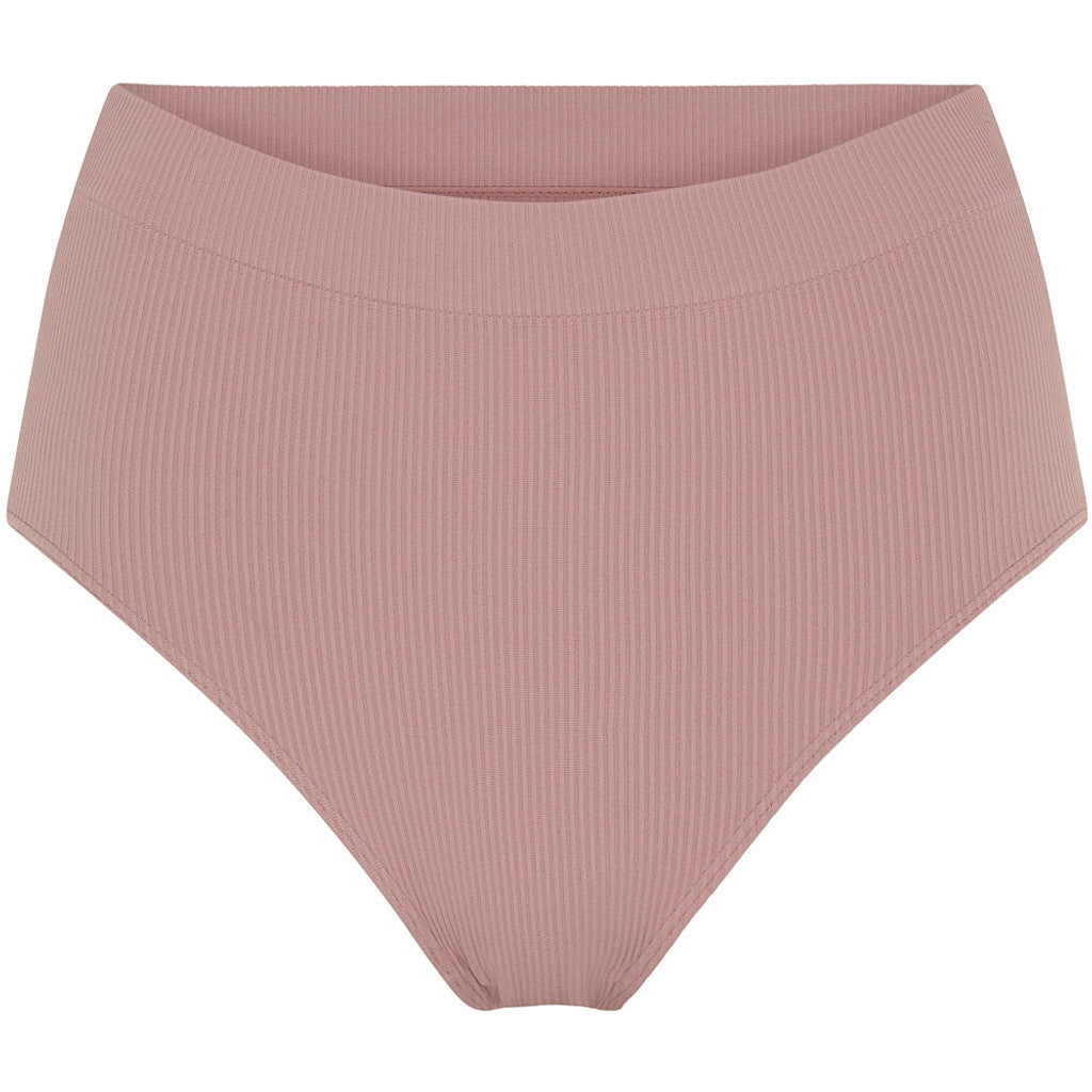 Microfiber T&S Tulle rib midi Panties Panties Rosa antico