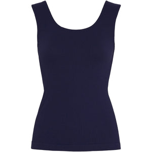 Microfiber T&S Tulle rib top Rib Top Blu