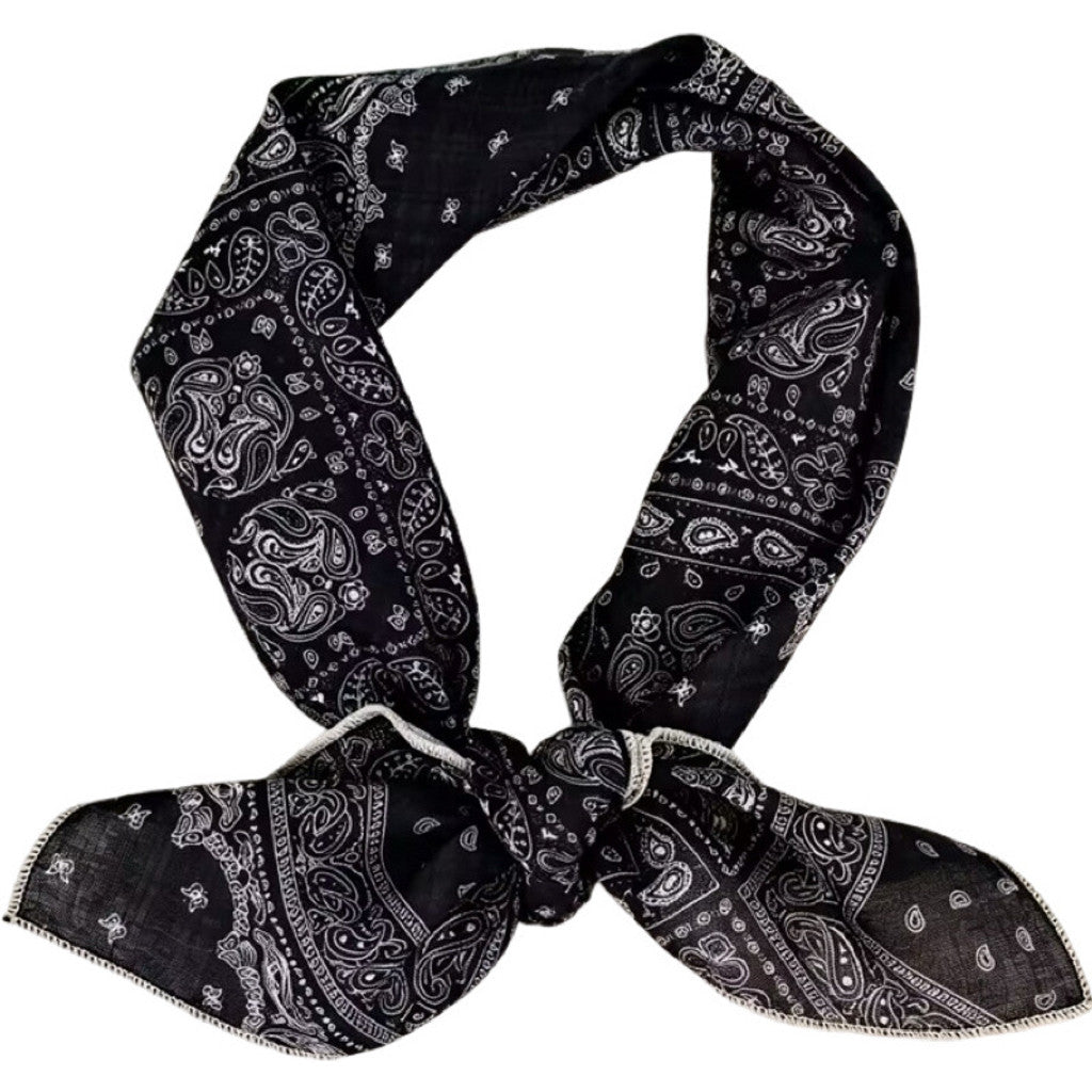 Scarf T&S Ulrika Cotton Scarf Scarf Dark blue