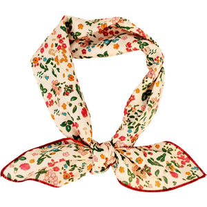Scarf T&S Ulrika Cotton Scarf Scarf Flower Multi