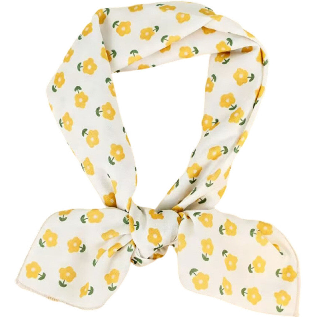 Scarf T&S Ulrika Cotton Scarf Scarf Yellow
