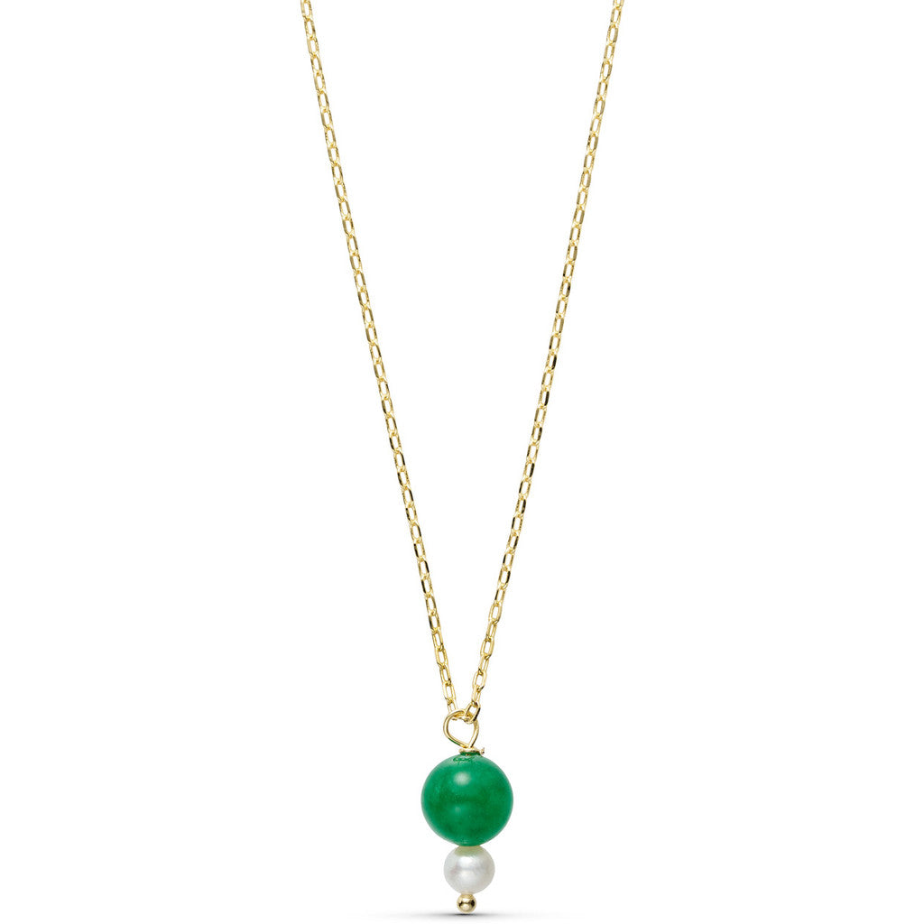 Jewelry T&S Usha Necklace Necklace Green jade