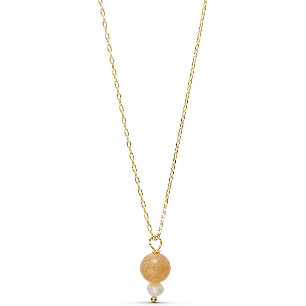 Jewelry T&S Usha Necklace Necklace Latte tourmaline