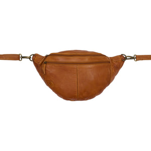 Access T&S Wanda 3 zipper big bumbag Bumbag Cognac