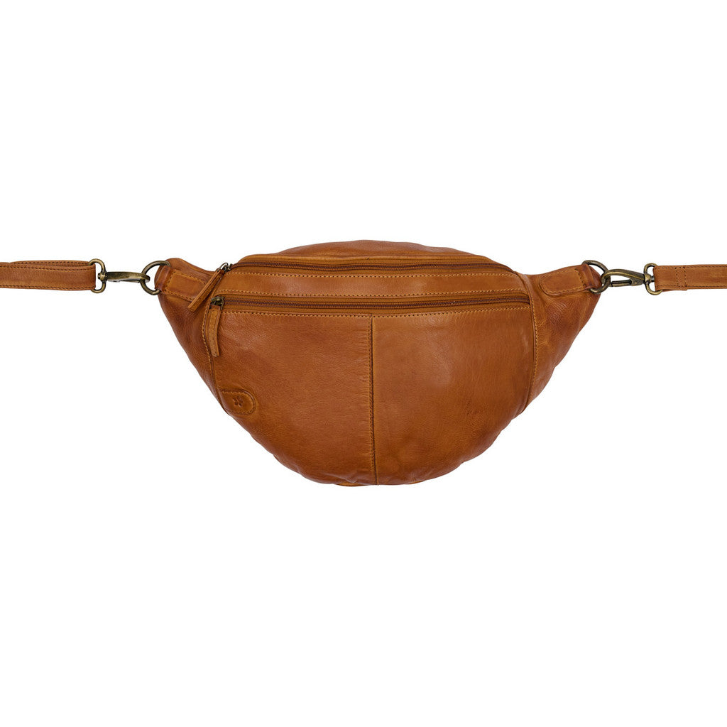 Access T&S Wanda 3 zipper big bumbag Bumbag Cognac