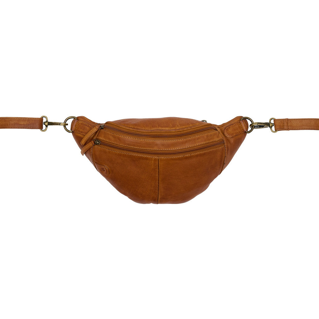 Access T&S Wanda 3 zipper bumbag Bumbag Cognac