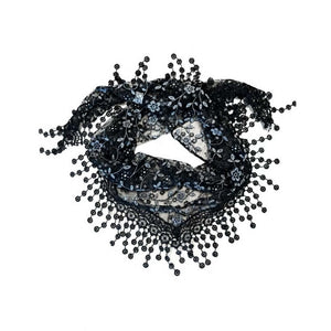 Scarf T&S Wendy Lace Scarf Scarf Black