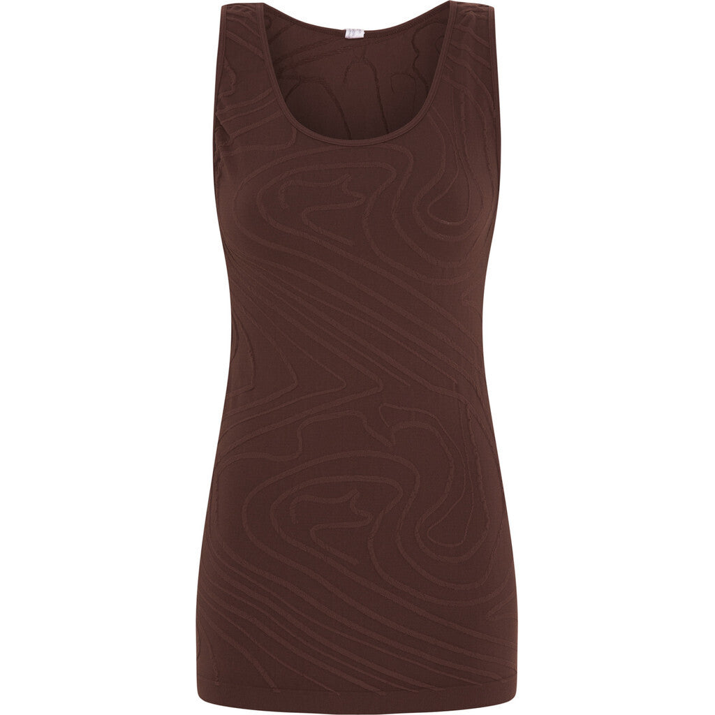 Microfiber T&S Zen Tank Top Tank top Cioccolato